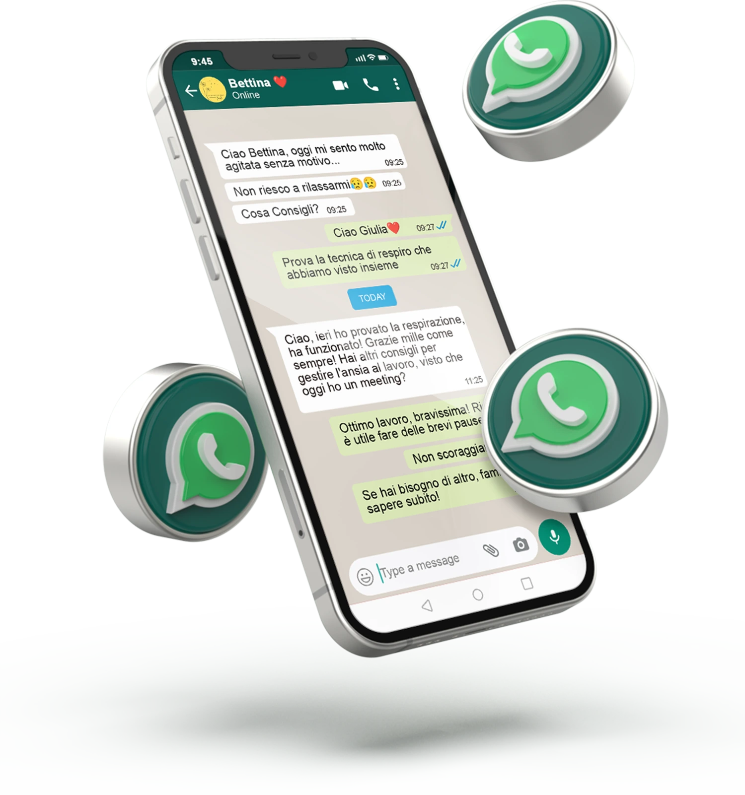 Supporto WhatsApp (Esclusivo per i clienti)